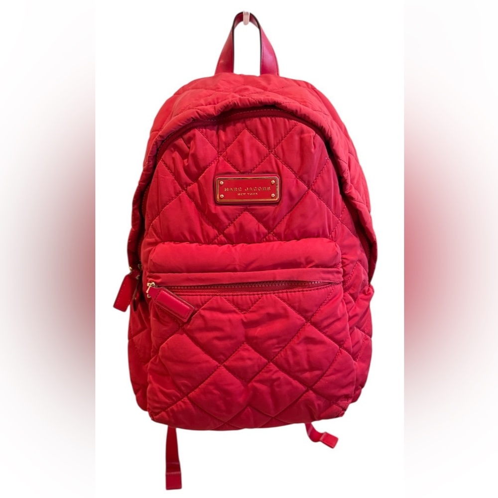 Marc Jacobs Quilted Red mini Backpack
